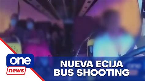 nueva ecija bus shooting|Son ‘person of interest’ in bus shooting incident .